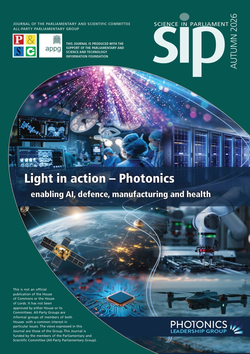 Science in Parliament Autumn 2026 cover